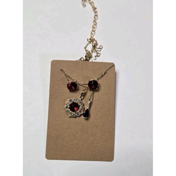 Jewelry Lot Red Love Hearts Theme Clean Curated Bundle Free Gift - Picture 11 of 16